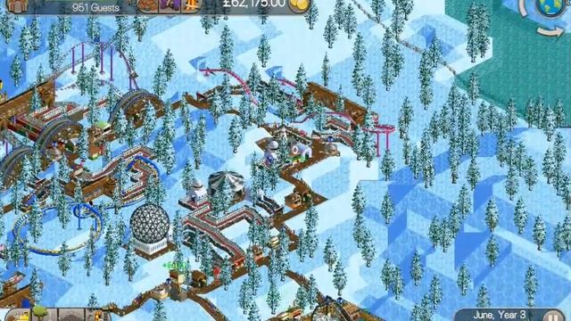 Frosty Frolics | #10 Maian_SOS Scenario Pack | Rollercoaster Tycoon Classic | Let's Play! смотреть онлайн