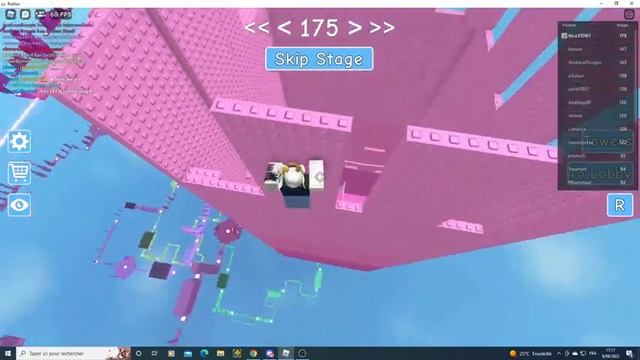 Diamond's Wraparound Difficulty Chart Obby | Stages 0-207 смотреть онлайн