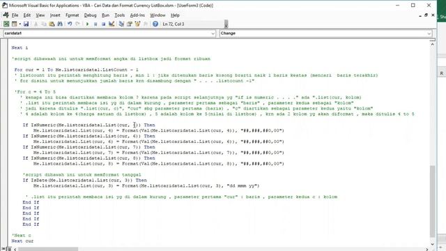 Membuat Format Angka dan Tanggal di Listbox pada VBA Excel смотреть онлайн