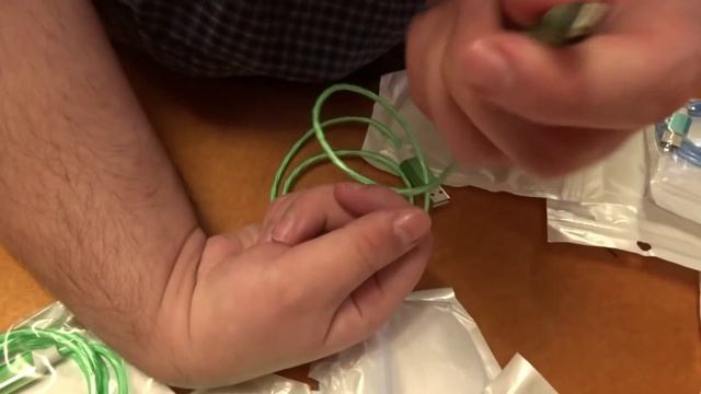 Посылка из Китая. Куча святящихся магнитных зарядок смотреть онлайн