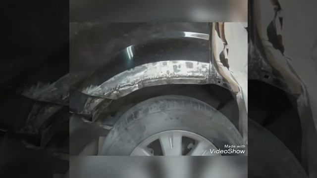 Восстановление задней арки, покраска Hover смотреть онлайн