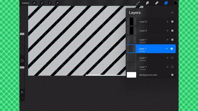 Slant Line Brush in PROcreate смотреть онлайн