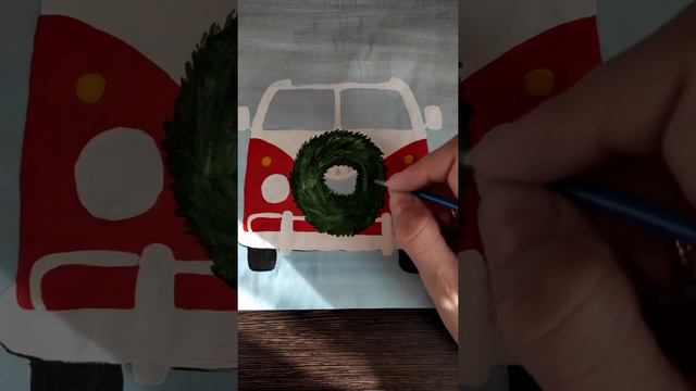 Новогодний рисунок🎄 смотреть онлайн