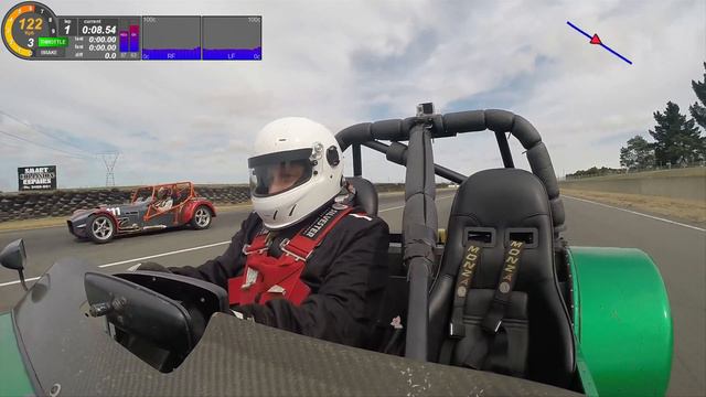 Lotus 7 1600cc 4AGE Quarter mile смотреть онлайн