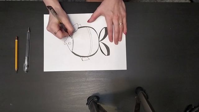 Как нарисовать рисунок в стиле Дудлинг? Поэтапный урок для начинающих смотреть онлайн