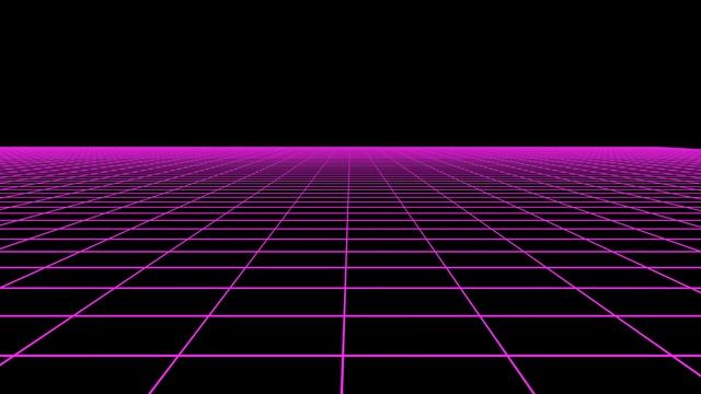 Resource: Horizontal Scrolling 80s Retro Neon Grid (1080p) смотреть онлайн