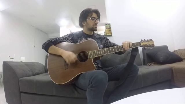 Solo Acoustic Guitar Percussive Fingerstyle смотреть онлайн