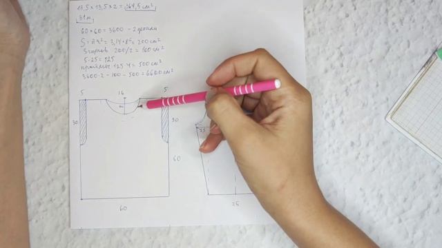 Расчет расхода пряжи на изделие по образцу. смотреть онлайн