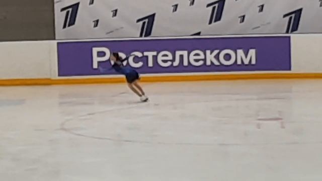 Анна Щербакова КП на тренировке 1 этап кубка России Сызрань смотреть онлайн