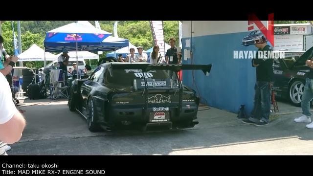 MAZDA RX7 Epic Exhaust Sounds!!!