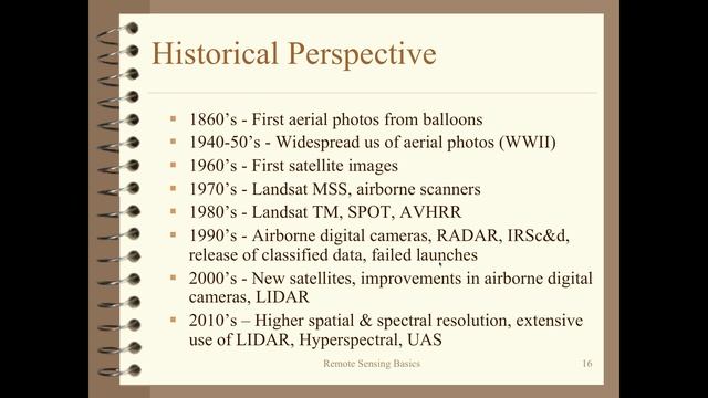 Remote Sensing Basics смотреть онлайн