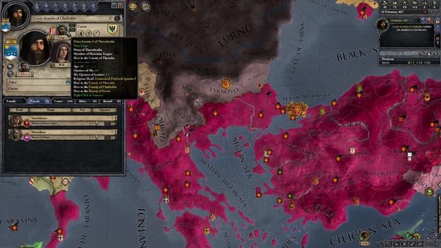 Crusader Kings 2 Restoration of Rome (1) смотреть онлайн
