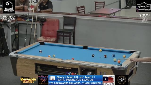 San Antonio Pool League VNEA/ACS League Night \ Live from The Pearl смотреть онлайн