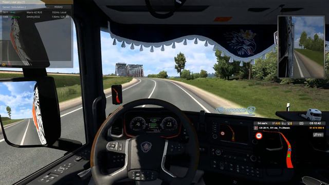 ETS2 v1.40 🚚 груз «Графитовая смазка (16 т)» 🚚 TrucksBook 🚚 Контракты с VTCpanel смотреть онлайн
