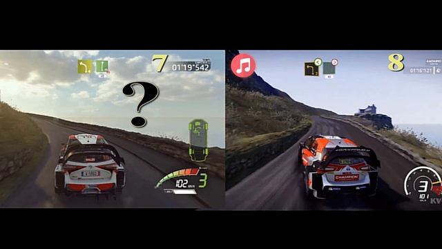 WRC 8 Vs WRC 7 - Wales Rally Sound Comparison
