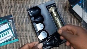 VGR V-106 Professional 6in1 Grooming Kit with LED Display Trimmer || Unboxing Purchase By Flipkart.