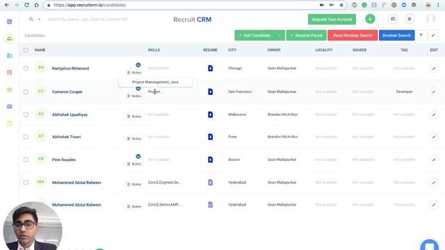 Boolean Search in Recruit CRM смотреть онлайн