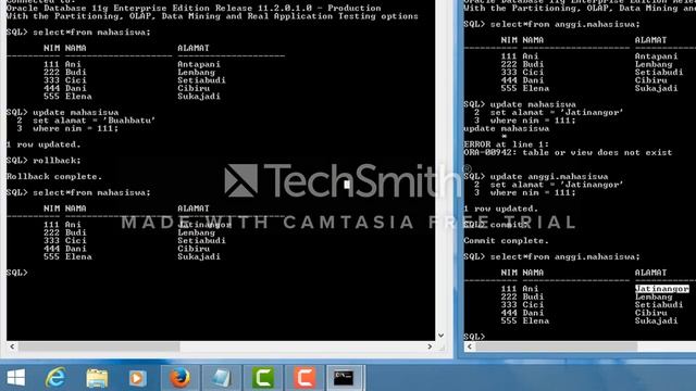 ORACLE - Managing Data and Concurrency смотреть онлайн