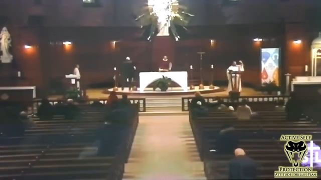 Priest Has To React Quickly At Mass | Active Self Protection смотреть онлайн