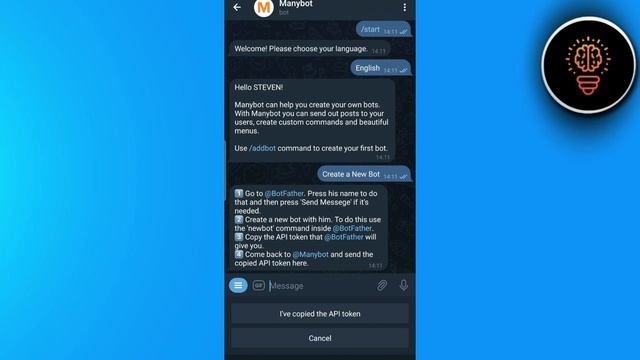 Comment Créer Un Bot Telegram ( 100% Facile ) смотреть онлайн