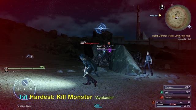 Final Fantasy XV: Hardest Monster Hunt (Ayakashi Level 110: Ribbon Reward) FFXV смотреть онлайн