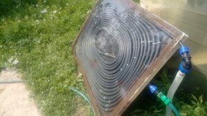 Автоматический солнечный нагреватель для бассейна своими руками.