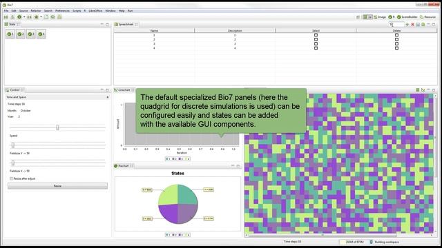 Java (Simulation) Example (Bio7 2.0) смотреть онлайн