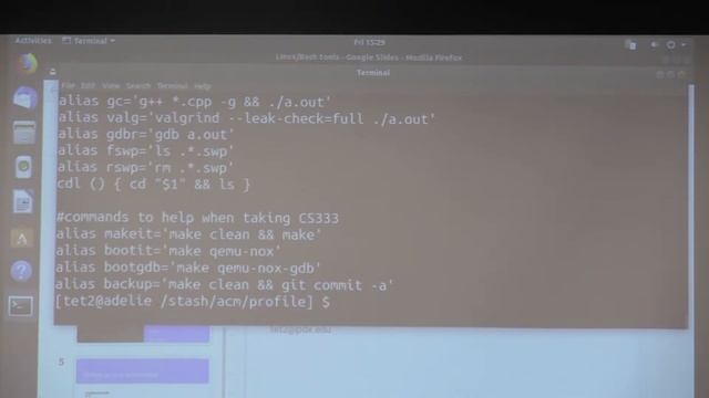 04 05 19 Darktower ACM Introduction to bash смотреть онлайн