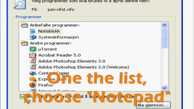 How to: Open .nfo files смотреть онлайн