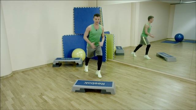 Тренировка STEP FIT (Максим Курбатов, X-Fit PRO) смотреть онлайн