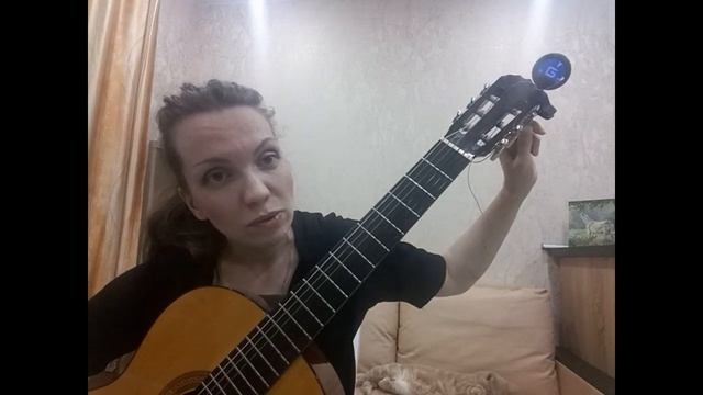 Настройка гитары с помощью тюнера смотреть онлайн