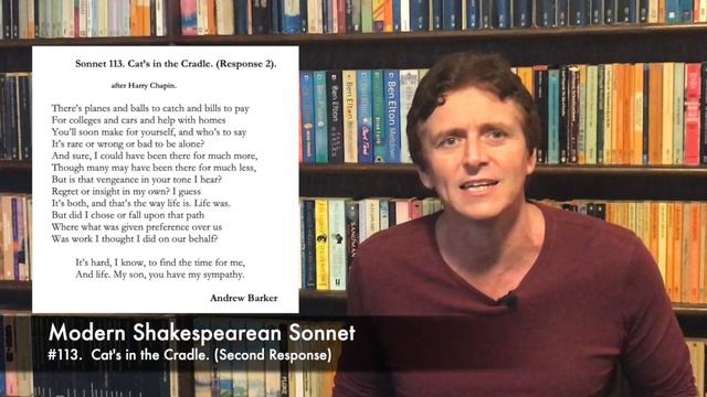 Modern Shakespearean Sonnet 113. Cat's in the Cradle (Second Response) -after Harry Chapin- by A.B. смотреть онлайн