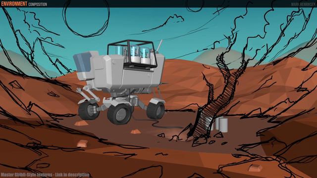 Maya Tutorial: 3D Stylized Environment Breakdown - Pushing Low Poly to its Limits смотреть онлайн