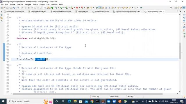 spring boot JpaRepository methods in telugu || java temple || part 3 смотреть онлайн