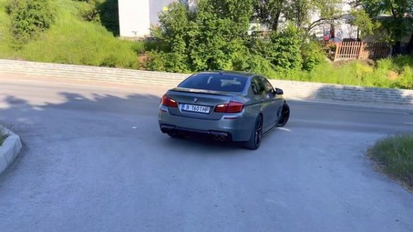 BMW f10 530D sport+ test drive
