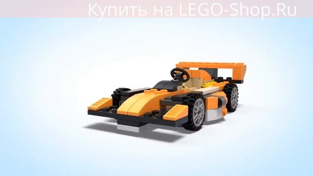 Гоночная машина "Сансет" - Лего 31017 Creator | Lego 31017 Creator смотреть онлайн