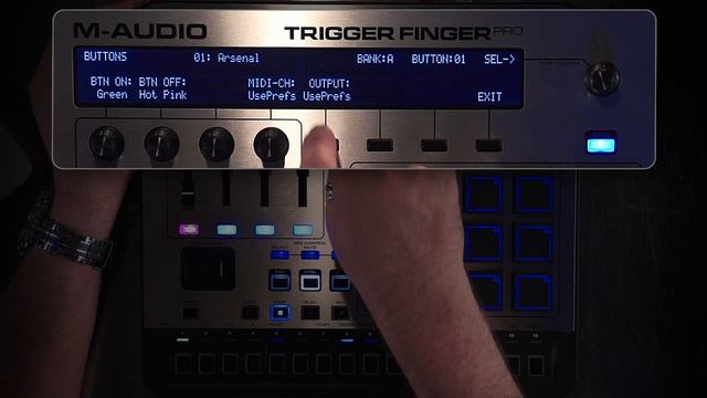 M-Audio Trigger Finger Pro Overview 2 of 3 - Control Setup смотреть онлайн