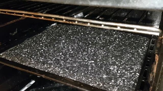 КОКОСОВЫЙ УГОЛЬ. Как я прокаливаю в духовке кокосовый уголь. От Сан Саныча. смотреть онлайн