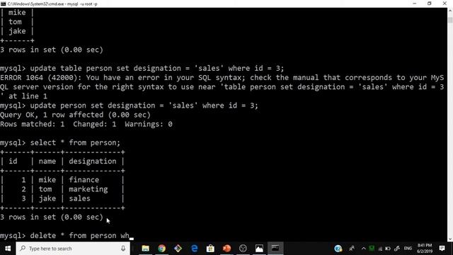 Mysql Basics in under 30 mins смотреть онлайн