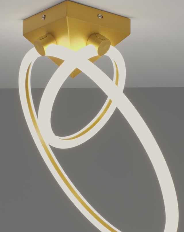 Светодиодный потолочный светильник Moderli V2916-CL Lama смотреть онлайн