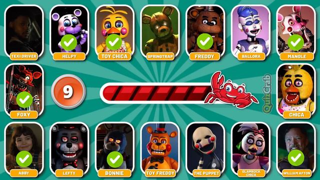 Guess The FNAF Character by Their Quote - Fnaf Quiz | Five Nights At Freddys смотреть онлайн