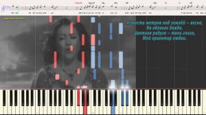 Ориентир любви -  Тамара Гвердцители (Ноты и Видеоурок для фортепиано) (piano cover)