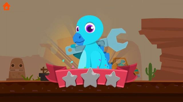 Dinosaur Rescue - Trucks - Broken car waiting for your rescue! | Yateland Truck Games For Kids смотреть онлайн