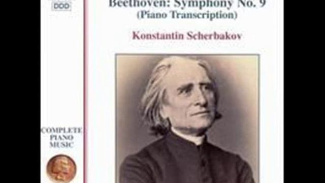 Beethoven/Liszt - Symphony No. 9 for Piano 2nd Movement Part 1 of 2 смотреть онлайн