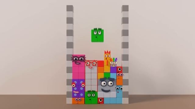 Numberblocks Tetris Animation | Softbody Tetris 8