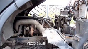 Engine number location IVECO Stralis 2006a