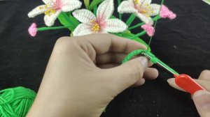 Crochet Flower Tutorial - How to make Crochet  Rhododendron