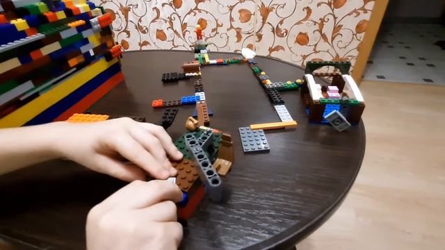 Деревня монстров из Майнкрафт. смотреть онлайн
