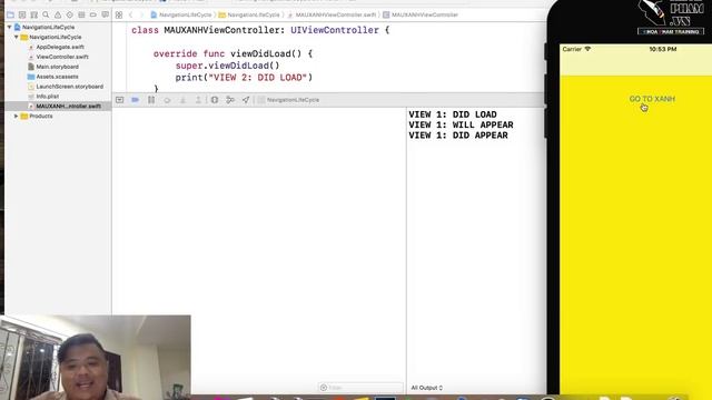 Buổi 4/12: Lifecycle & Navigation Controller смотреть онлайн