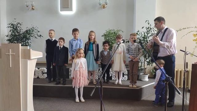 "Пасху радостно встречаем..."_ дети смотреть онлайн